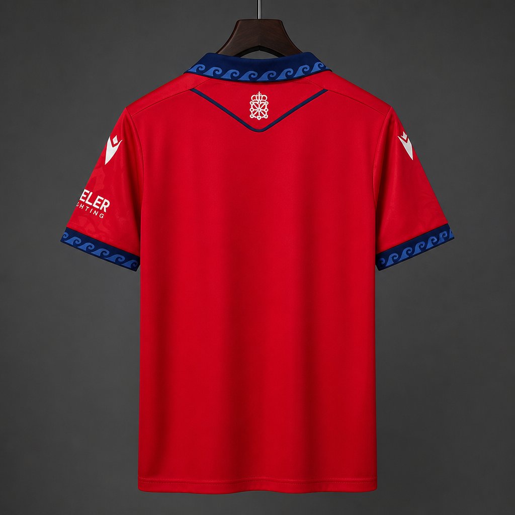 26/27 CA Osa home Red jersey