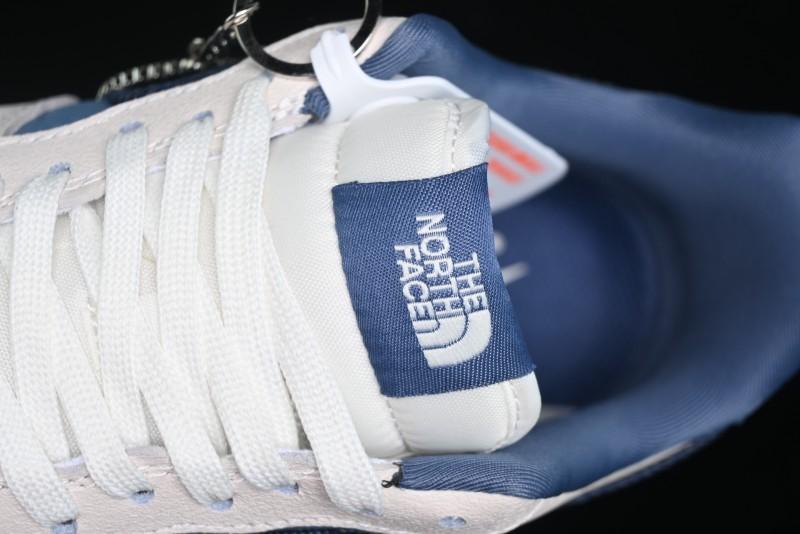 Nike Air Force 1 '07 Low The North Face Collaboration - Blue Floral Swoosh Casual Sneakers - KK1988-021