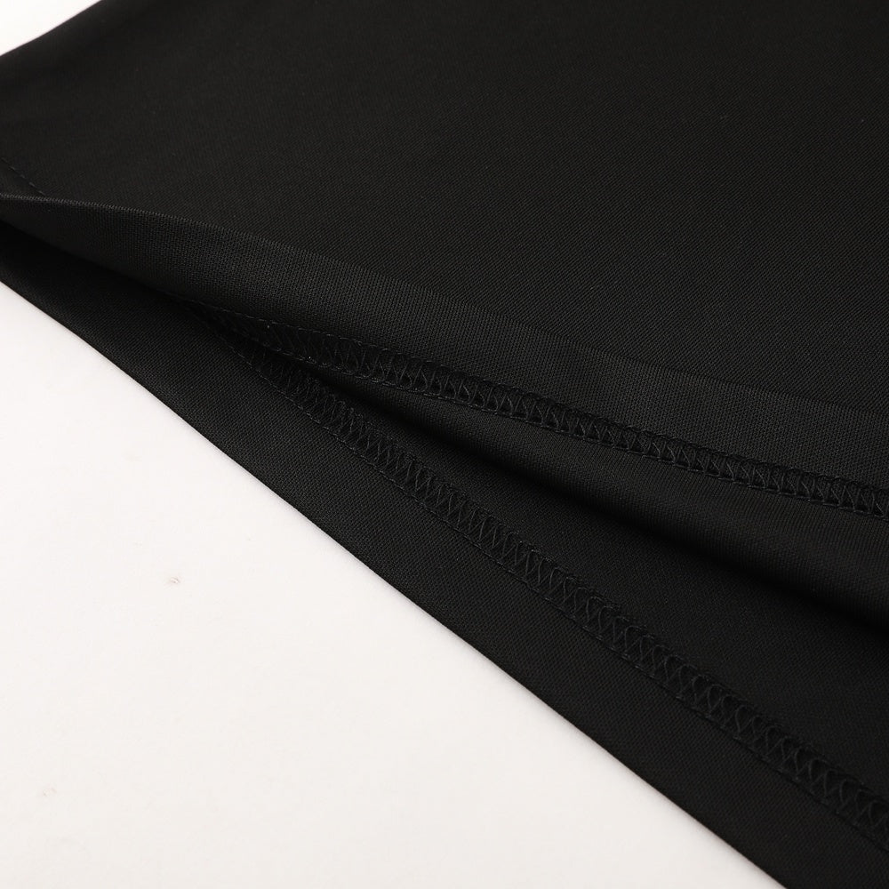 PD02 black trousers suit S-2XL