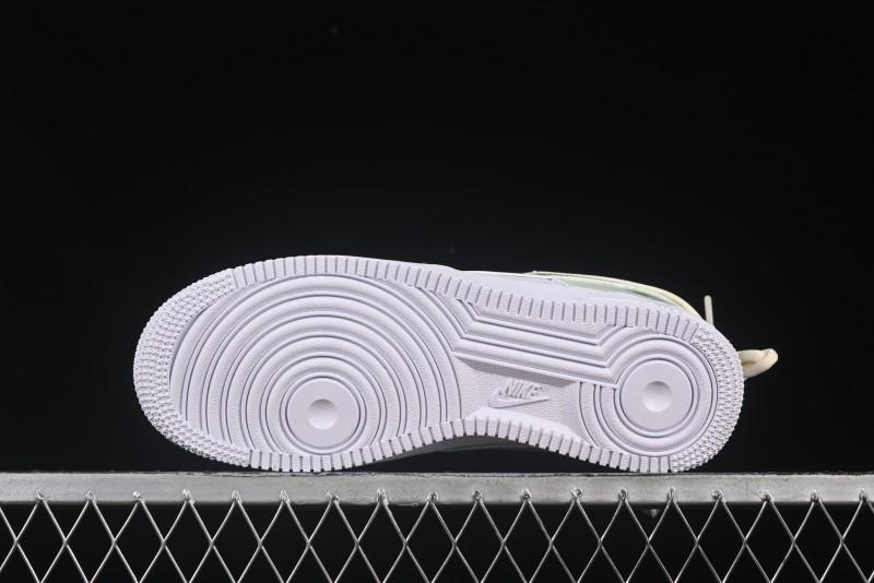 Nike Air Force 1'07 Low "Green Love" 520 Limited Edition Casual Sneakers with Small Green Heart Design - DH2920-111