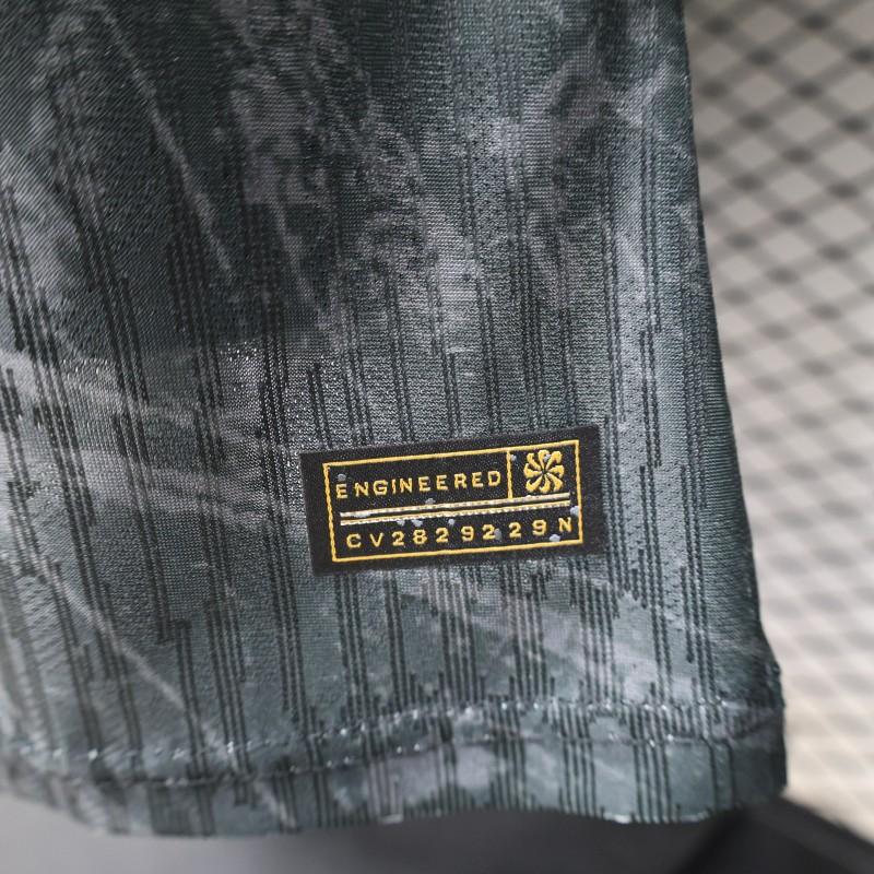 Player Version 26/27 FC Barcelona Dark Olive Green with Grunge Graffiti Third Jersey