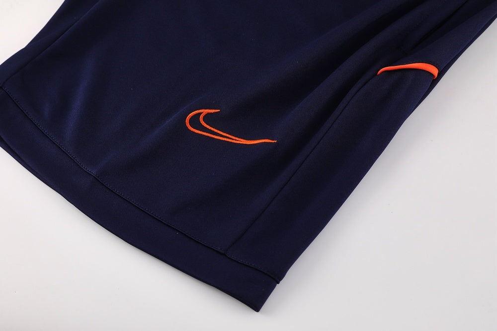 ND08 sapphire blue shorts suit S-2XL