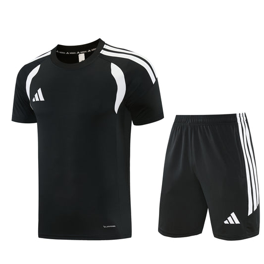 AD14 black shorts suit S-2XL