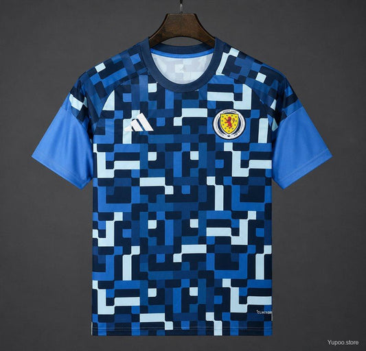 2026 Scotland Blue Pre-Match Jersey