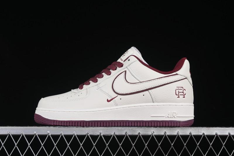 Nike Reigning Champ Air Force 1 '07 Low Casual Sneakers with 3M Reflective Details and Full-Length Air Cushion - RC2369-175
