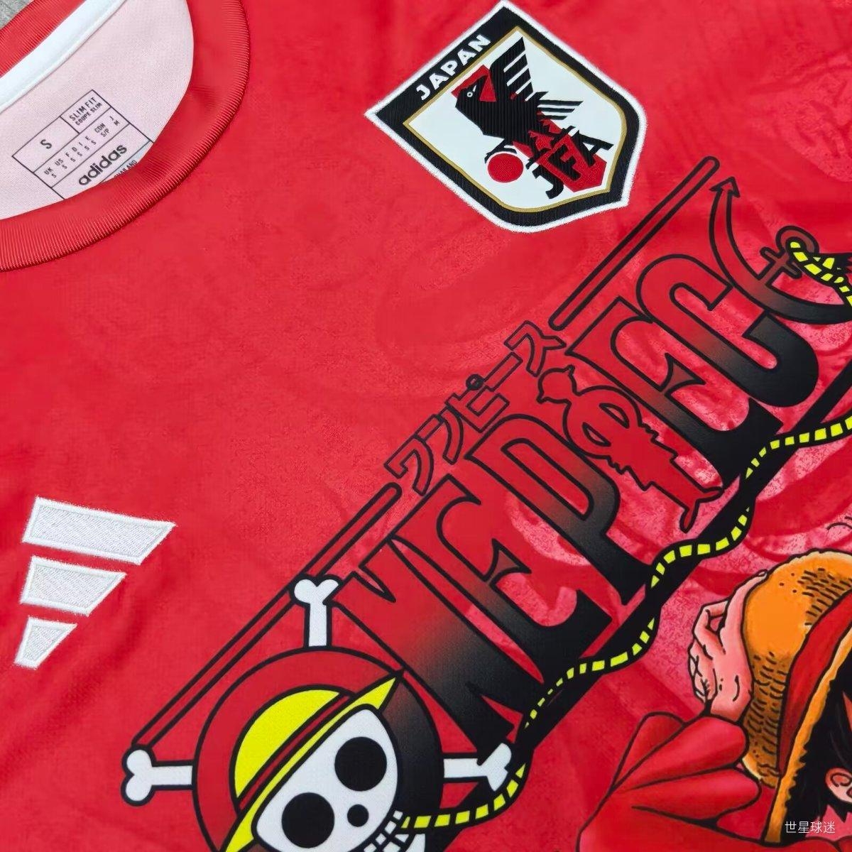 2026 Japan x One Piece Red Special Edition Jersey