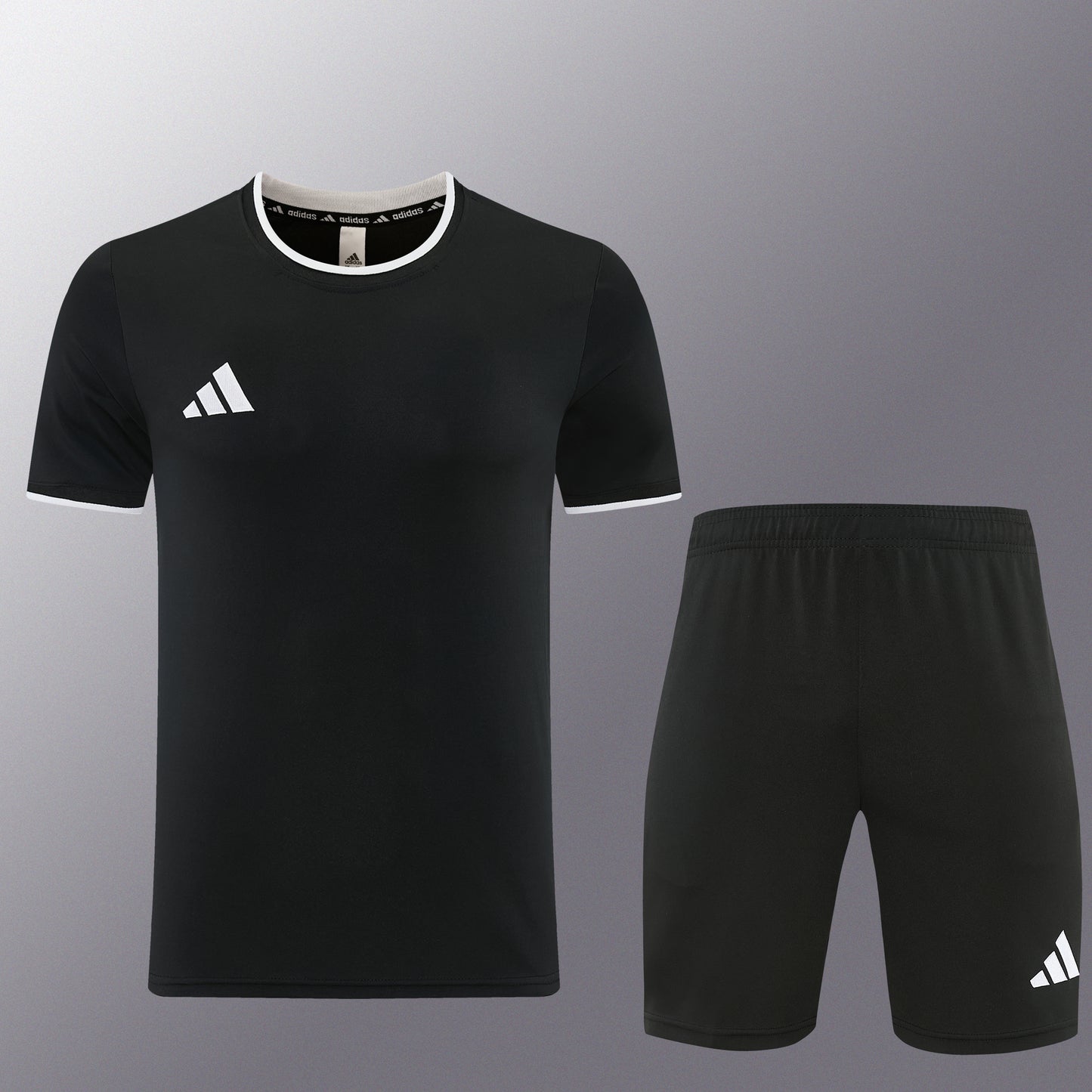 AD13 black shorts suit S-2XL