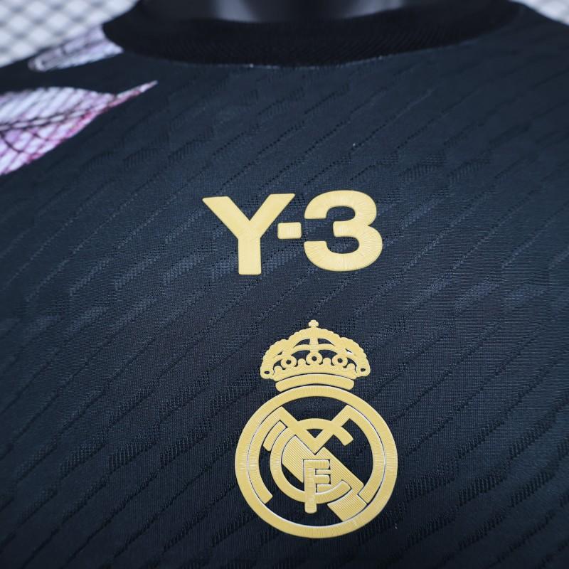Player Version 2024 Real Madrid x Y3 Black Special Jersey
