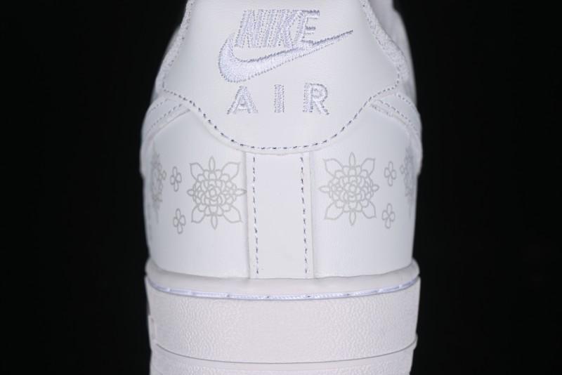 Nike Air Force 1 '07 Low Black Silk Chinese Style Casual Sneakers - ZH0316-036