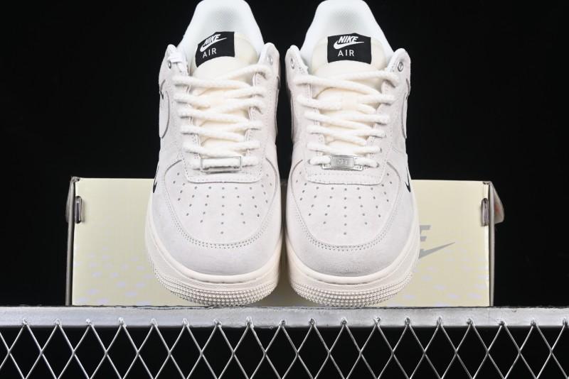 Nike Air Force 1 '07 Low Supreme Champion Collaboration Off-White Mini Swoosh Casual Sneakers - SJ6698-020