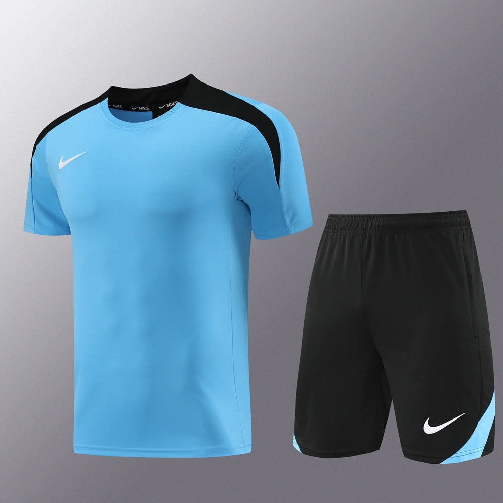 ND05 sky blue shorts suit S-2XL