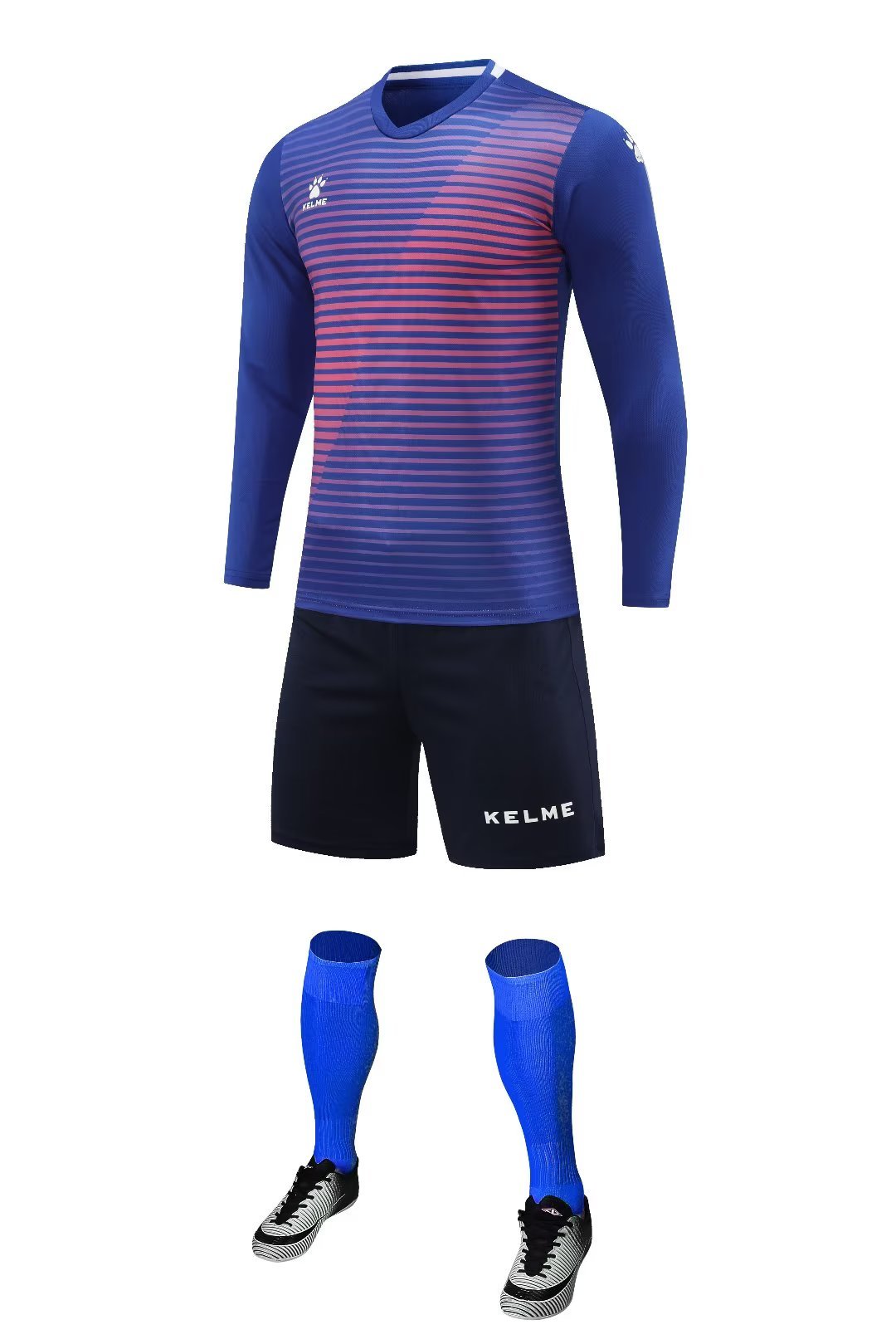 ZB1001 Kalmei long-sleeved suit four colors: 3XS-4XL
