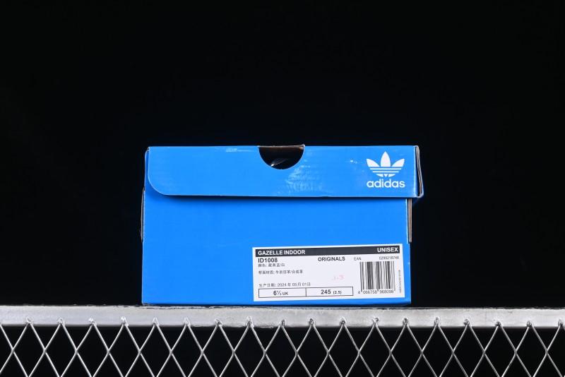 Adidas Originals Gazelle Indoor Retro Casual Anti-Slip Wear-Resistant Low-Top Sneakers - ID1008