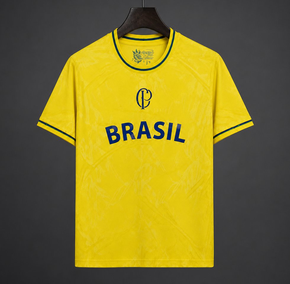 2026 Brazil x Corinthians Special Yellow Jersey