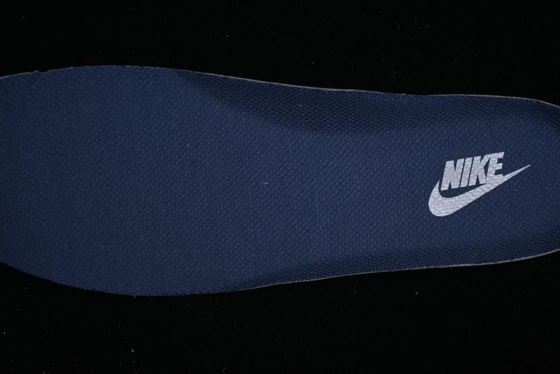 Nike Air Force 1 '07 Low Stussy Collaboration - Grey Blue Suede Low-Top Casual Sneakers - SJ6698-007