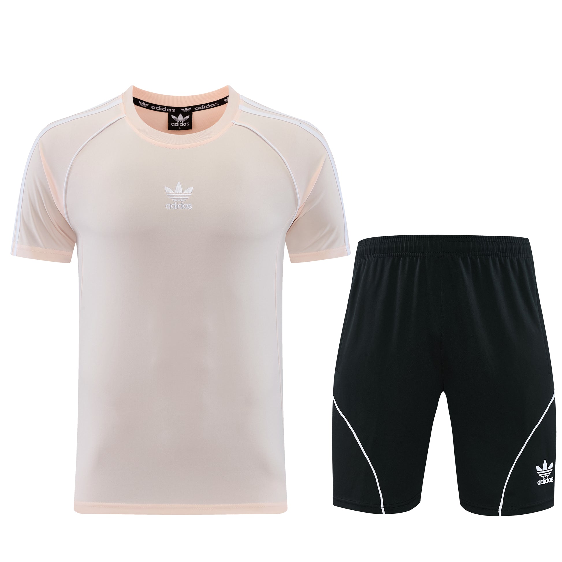 AD15 pink shorts suit S-2XL
