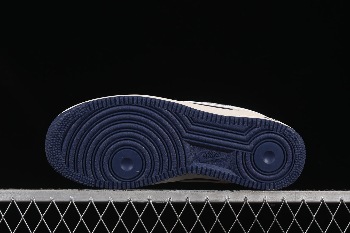 Nike Air Force 1'07 Low The North Face x Comme des Garçons Dark Blue Casual Sneakers - HH7518-075