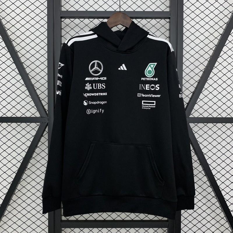2025 F1 Formula AMG Black Hoodie
