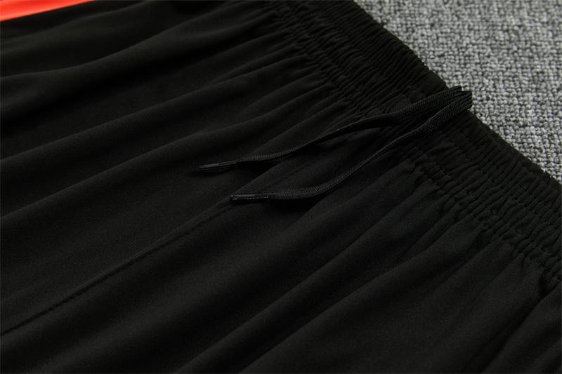 Player Version 26/27 Paris Black Half Zipper Jacket+Long Pants