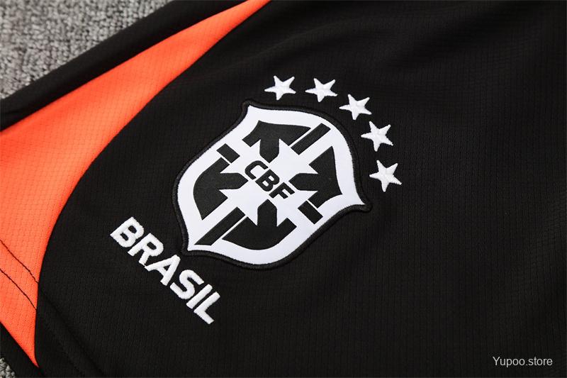 25/26 Brazil Yellow with XS Short Sleeve+Soccer Shorts