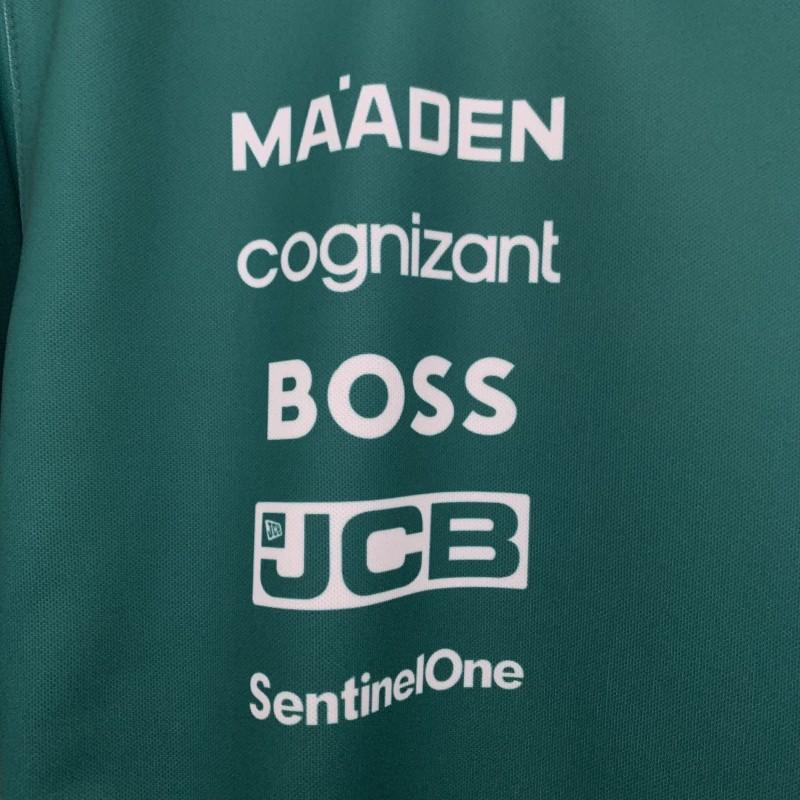 2025 F1 Formula Aston Martin Green ARAMCO #14 T-Shirt