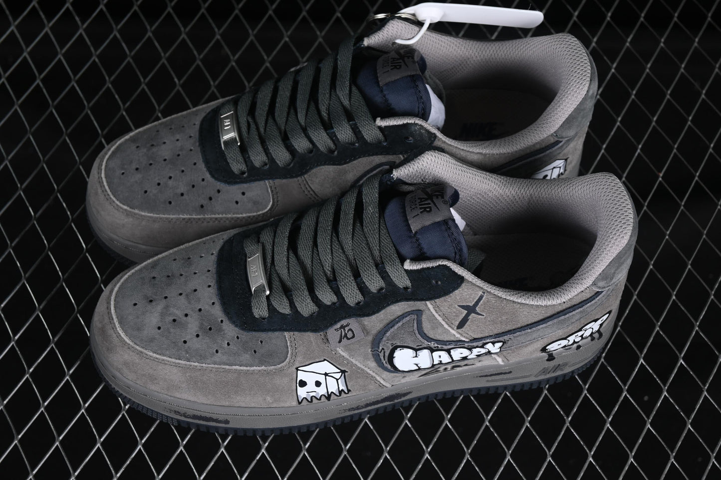 Nike Air Force 1'07 Low "Box Ghost" Comic Series Casual Sneakers - CD1221-806