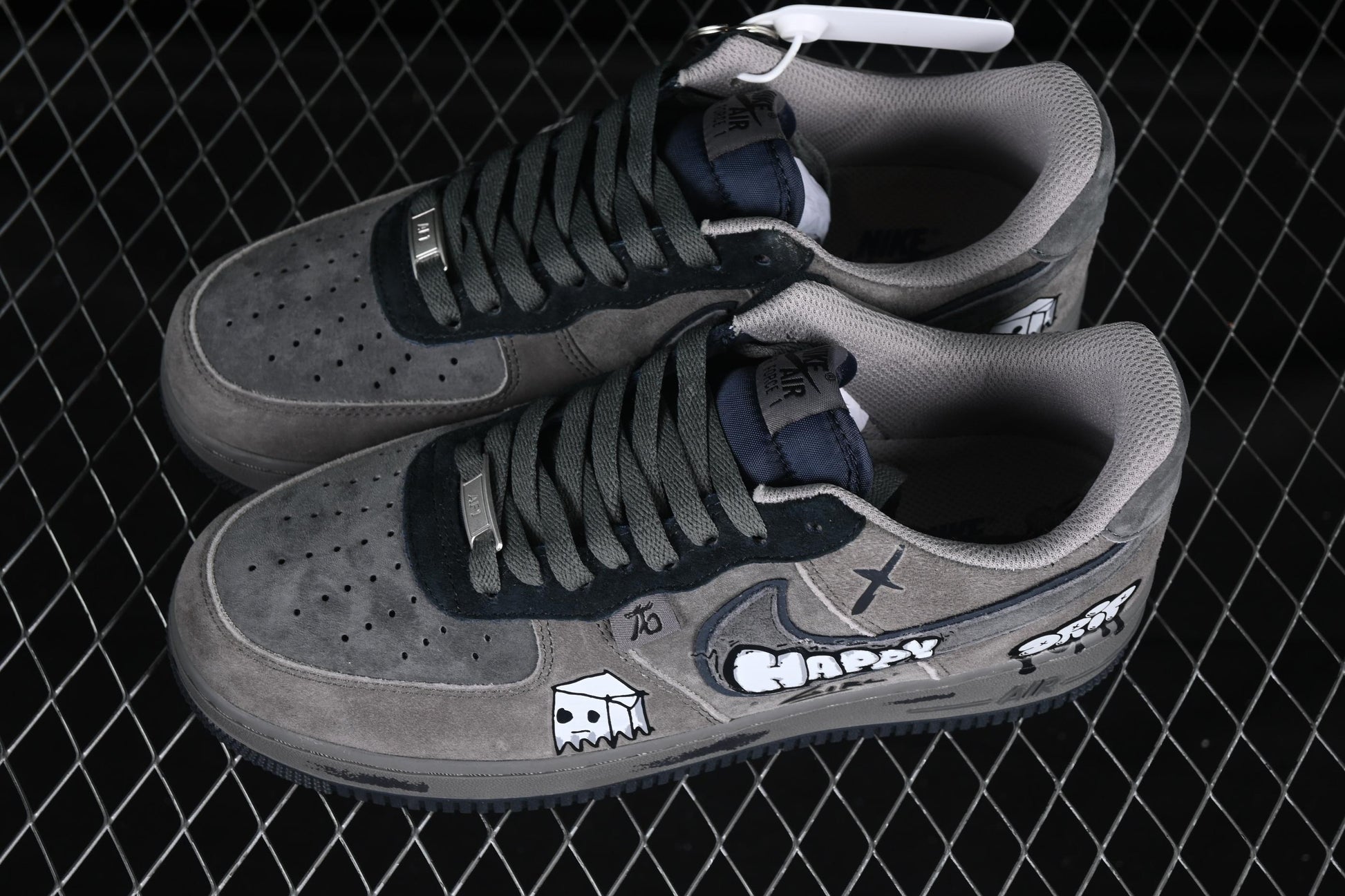 Nike Air Force 1'07 Low "Box Ghost" Comic Series Casual Sneakers - CD1221-806