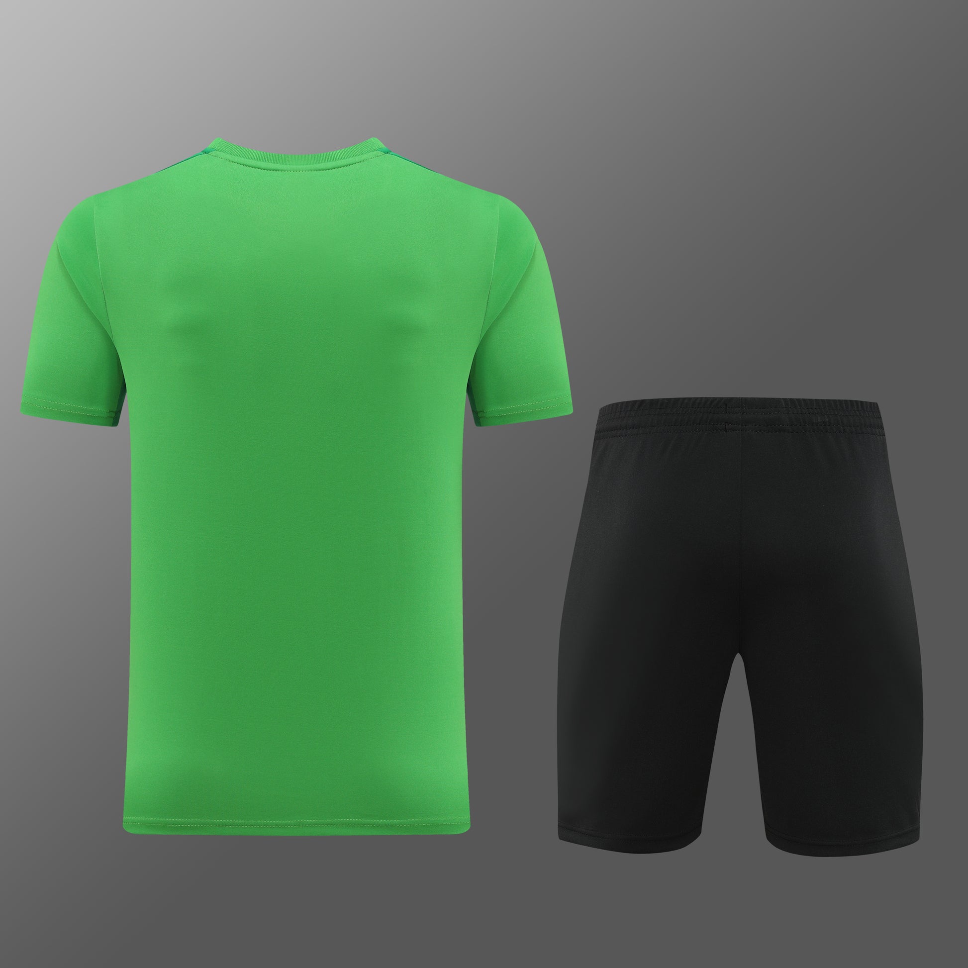 ND02 green shorts suit S-2XL