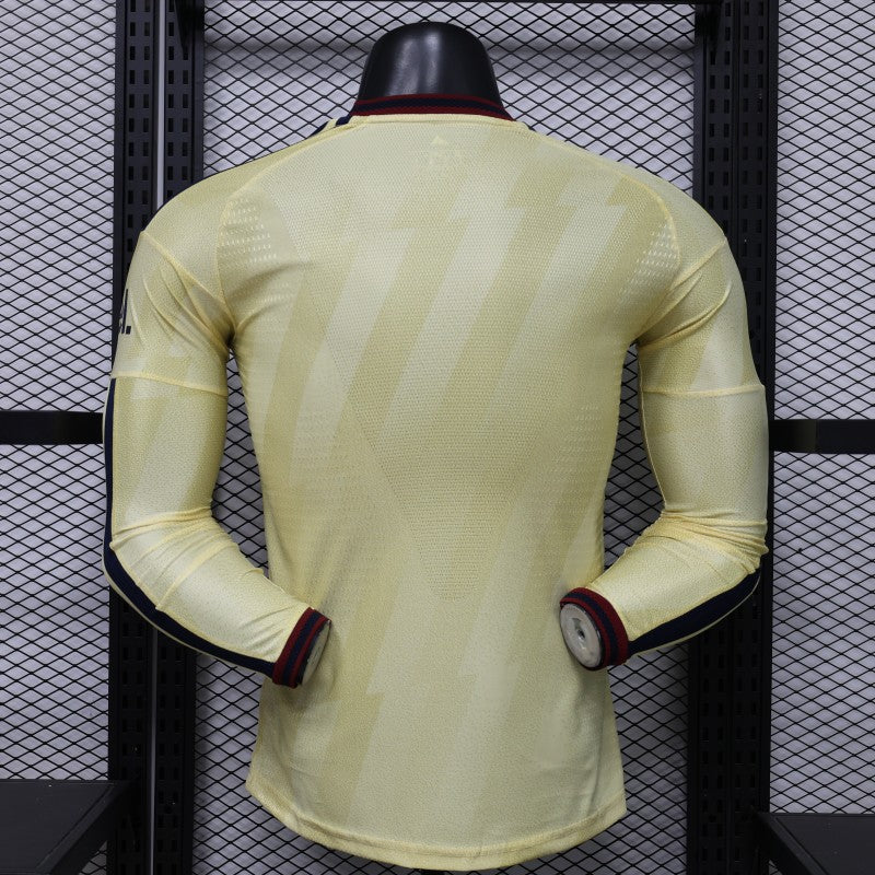 Player Version 26/27 Arsenal Yellow Long Sleeve Jersey