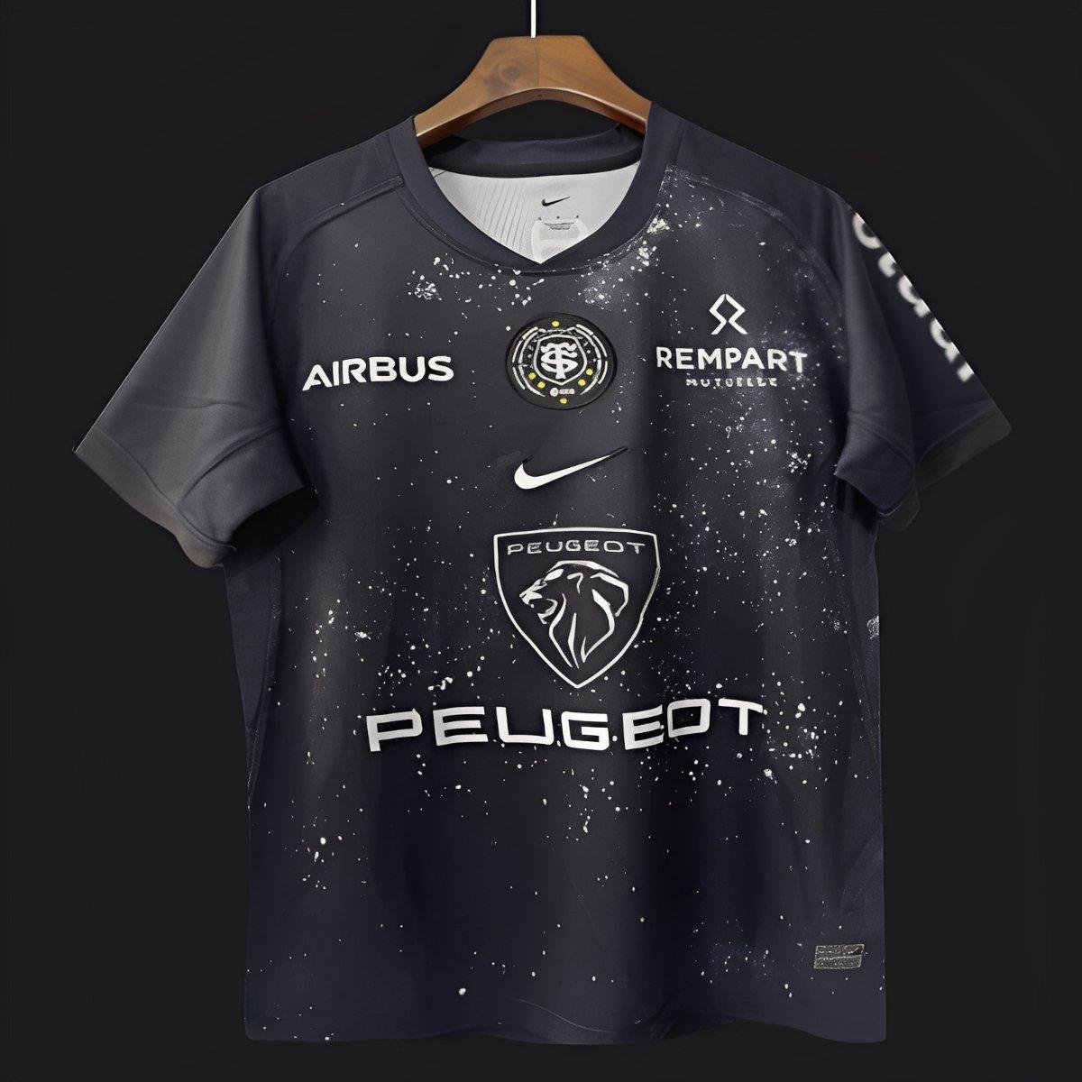 25/26 Toulouse Black with Galaxy Splatter Jersey
