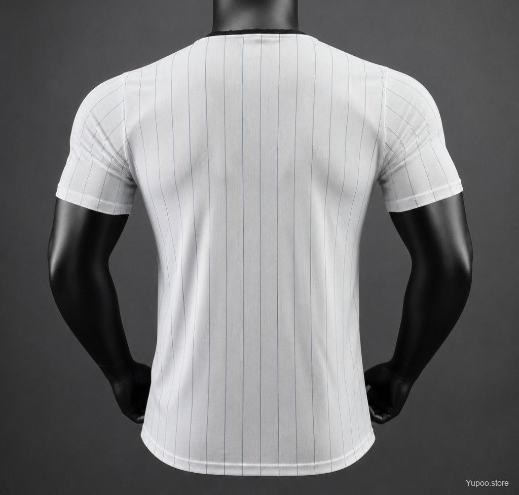 Player Version 2026 Argentina "Terrace Icons" Subtle Light Blue Pinstripes Jersey
