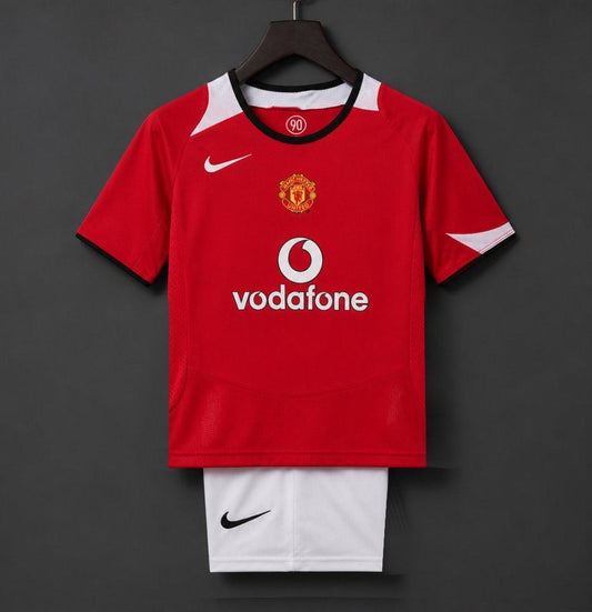 Retro Kids 05/06 Manchester United Home Jersey