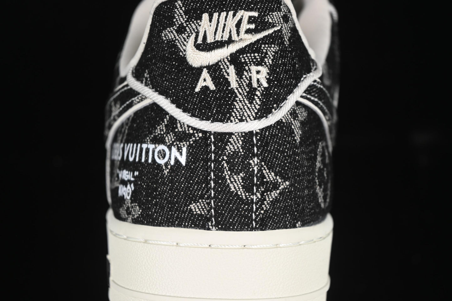 Nike Air Force 1'07 Low LV Collaboration Dark Denim Low-Top Casual Sneakers - SC9207-531