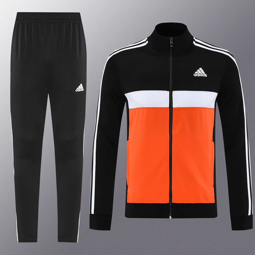 AJ23 black orange suit S-2XL