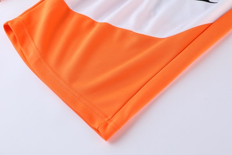 ND01 Orange Shorts Set S-2XL