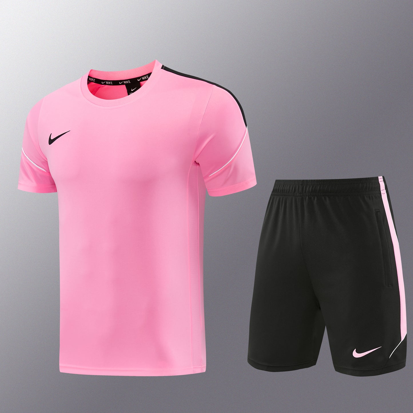 ND10 pink shorts suit S-2XL