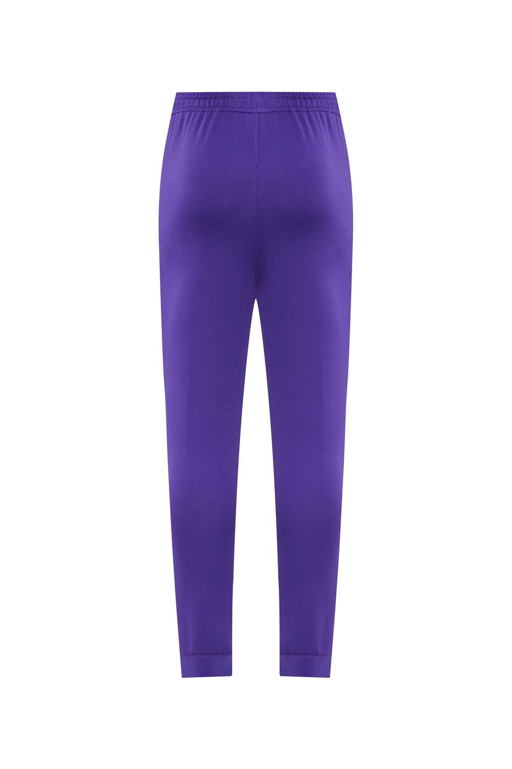 25/26 Real Madrid Purple Full Zipper Jacket +Long Pants