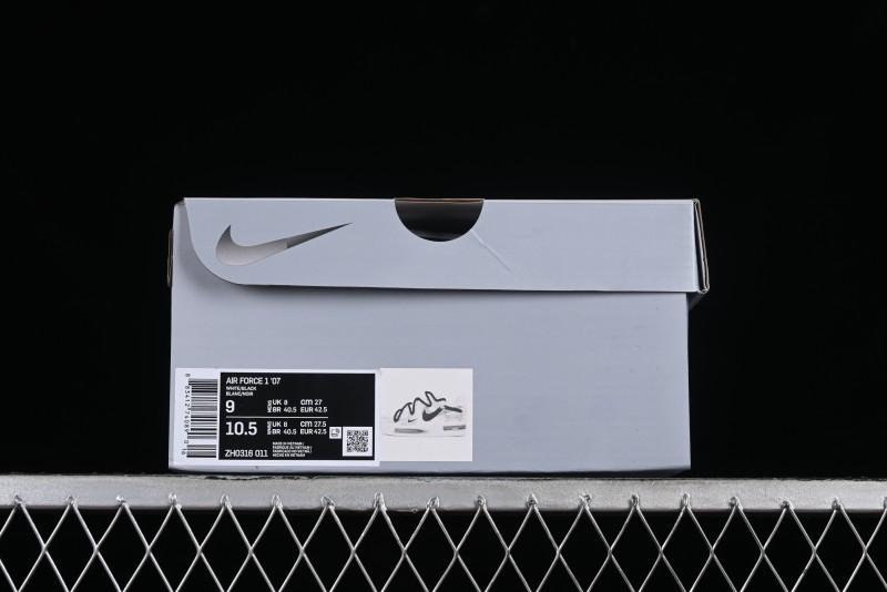 Nike Air Force 1 '07 Low Custom Anime Theme Spray Paint Swoosh Casual Sneakers - ZH0316-011