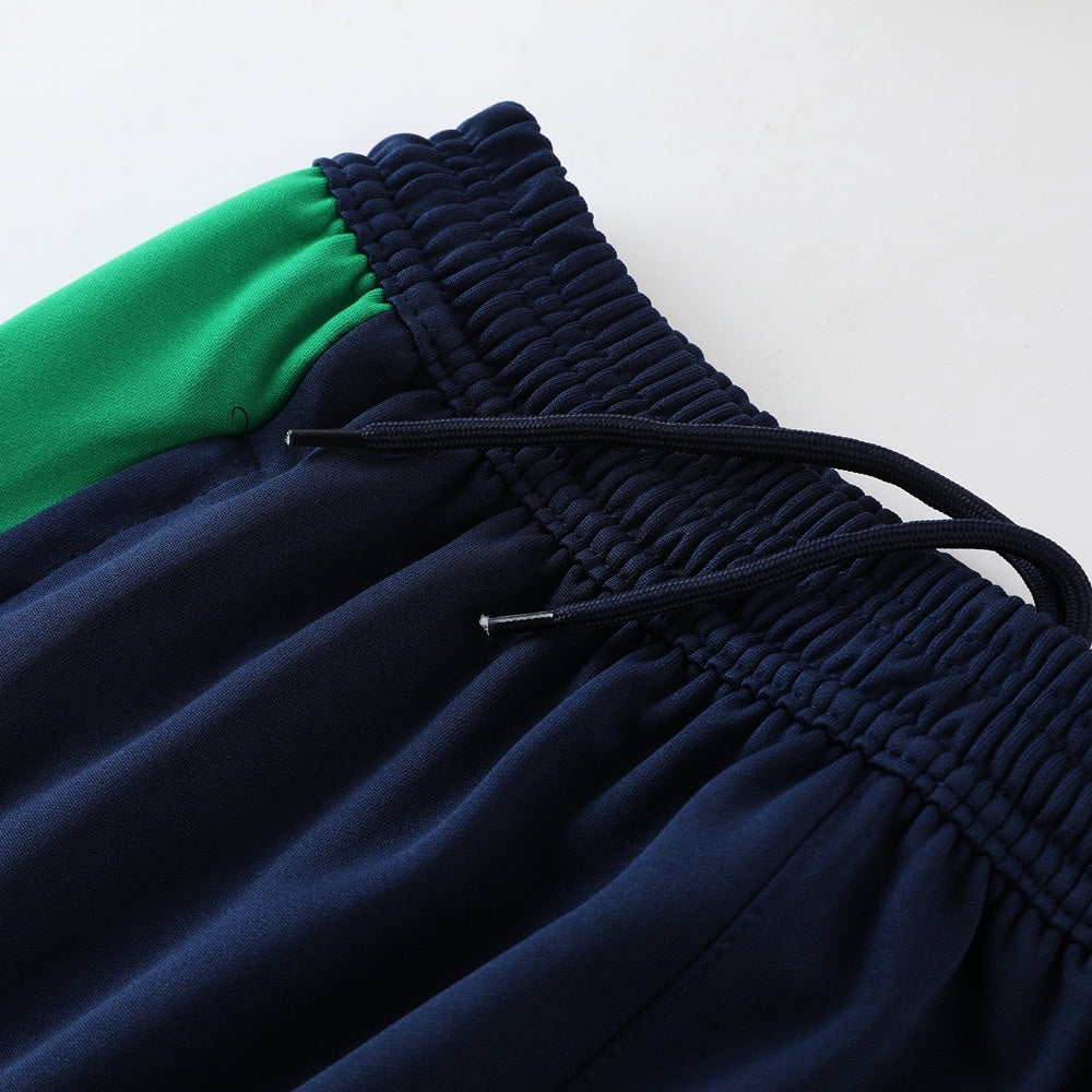 PD01 sapphire blue shorts suit S-2XL