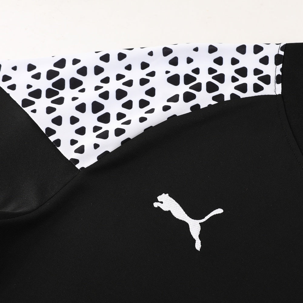 PD02 black shorts suit S-2XL