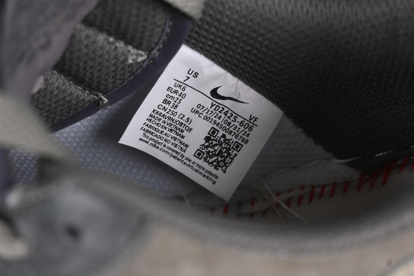 Nike Air Force 1'07 Low Dark Skull Casual Sneakers - YD2425-660