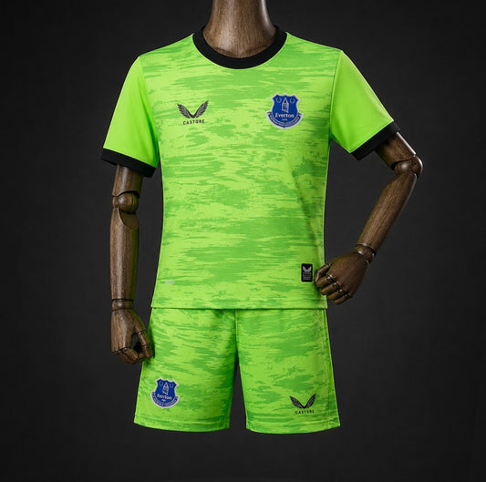 26/27 Kids Everton Green Goalkeeper 1 Jersey