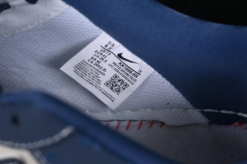 Nike Air Force 1 '07 Low Teddy Bear Collaboration Suede Blue Low-Top Casual Sneakers - KK1988-054