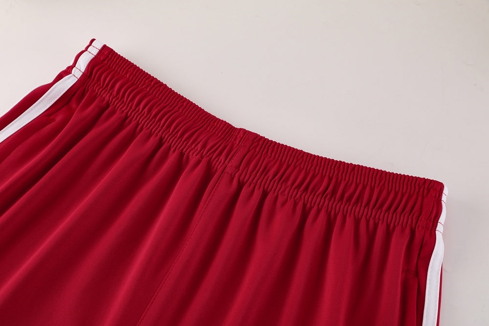 AD10 red shorts suit S-2XL
