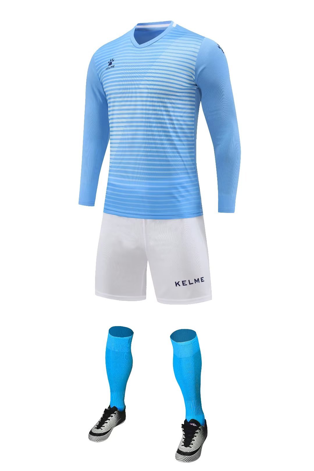 ZB1001 Kalmei long-sleeved suit four colors: 3XS-4XL