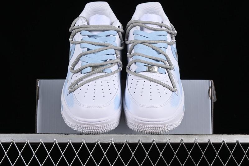 Nike Air Force 1 '07 Low Anime Theme Broken Swoosh Custom Spray Casual Sneakers - ZH0316-020
