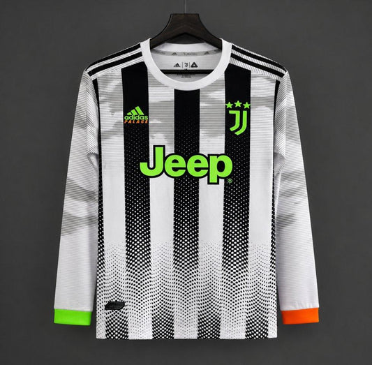Retro 19/20 Juventus x Palace x Adidas Fourth Long Sleeve Jersey