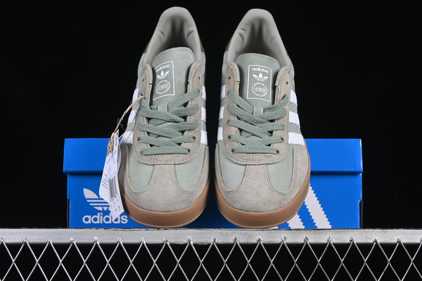 Adidas Originals Gazelle Indoor JI3526 Retro Casual Slip-Resistant Wear-Resistant Low-Top Sneakers - JI3526