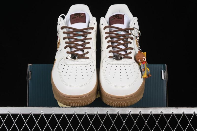 Nike Air Force 1 '07 Low "Open Cirrus" Black Myth Wukong Theme Casual Sneakers - FV3700-211