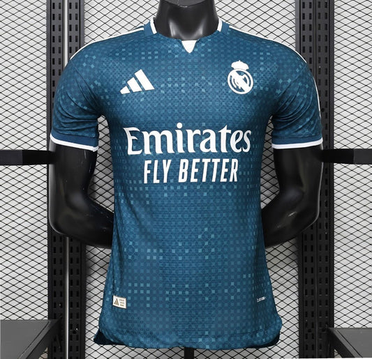 Player Version 26/27 Real Madrid Away Teal Blue  Jersey